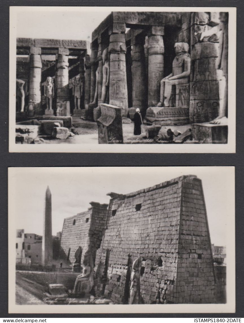 00884/ Egypt Luxor Postcard Collection Real Photo, Unused 10  Cards