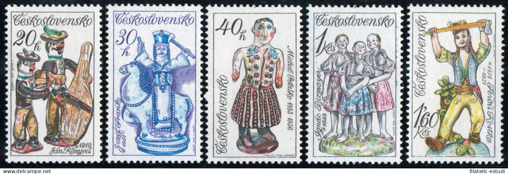 VAR2  Checoslovaquía  Czechoslovakia Nº 2309/13  1979  MNH - Autres & Non Classés