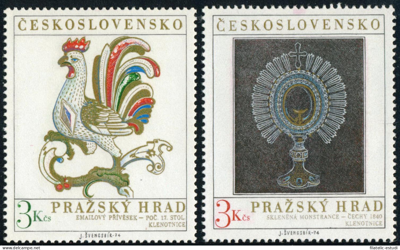 VAR2 Checoslovaquía  Czechoslovakia  Nº 2046/47  MNH - Other & Unclassified