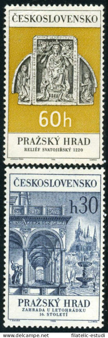 REL  Checoslovaquía  Czechoslovakia Nº 1481/82  1966   MNH - Otros & Sin Clasificación