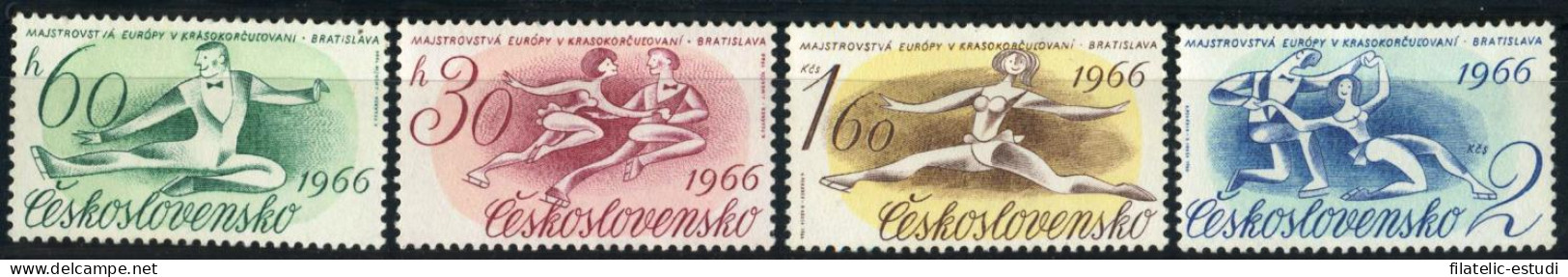 DEP6  Checoslovaquía  Czechoslovakia Nº 1467/70  1966   MNH - Autres & Non Classés