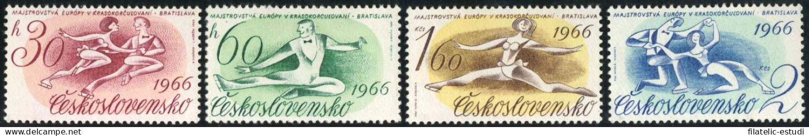 DEP3  Checoslovaquía  Czechoslovakia Nº 1457/60  1966   MNH - Otros & Sin Clasificación