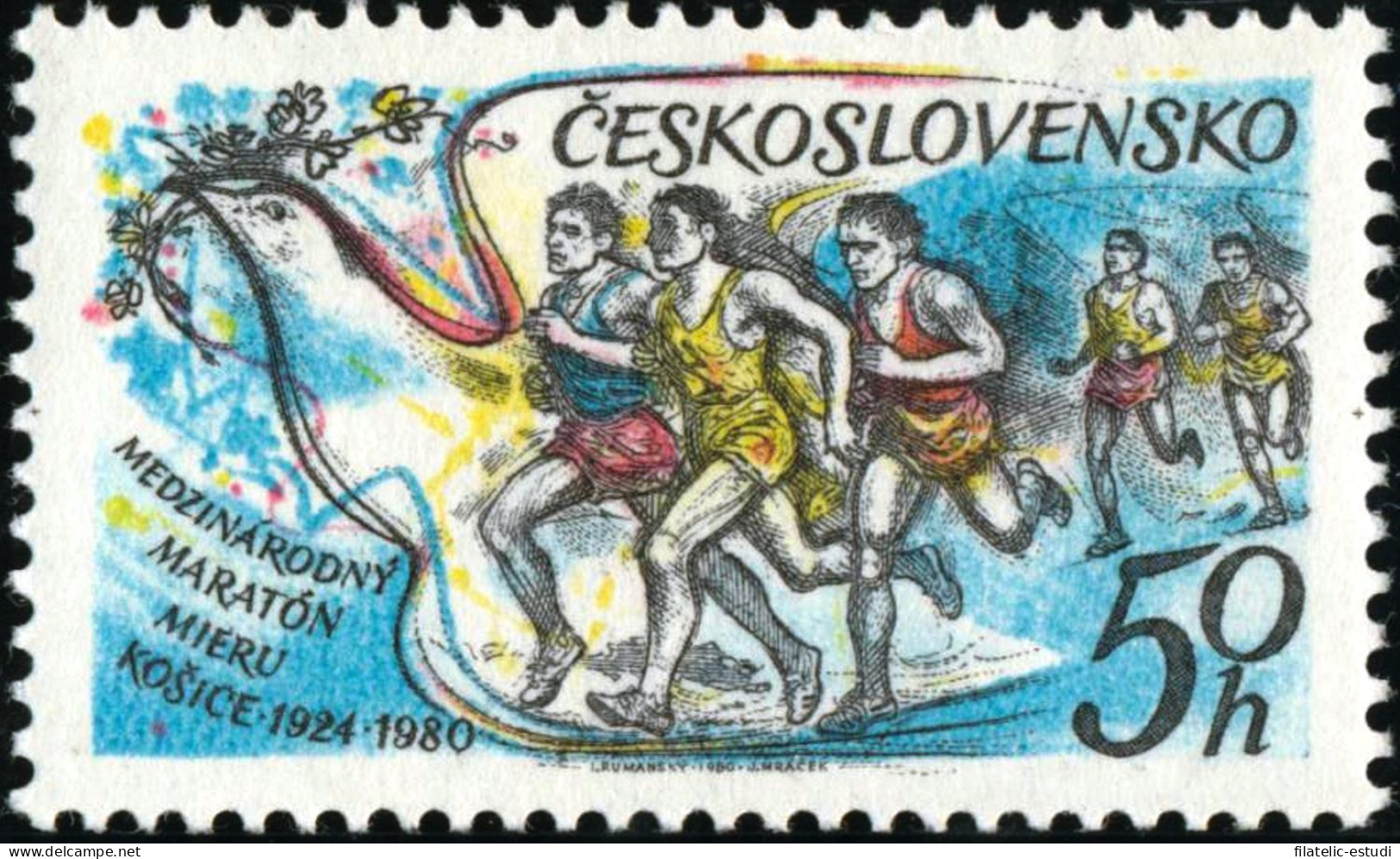 DEP3  Checoslovaquía  Czechoslovakia Nº 2375  1980  MNH - Sonstige & Ohne Zuordnung