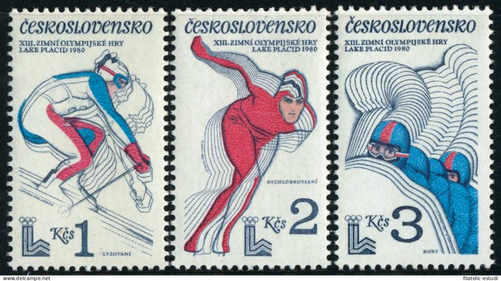 DEP2  Checoslovaquía  Czechoslovakia Nº 2368/70  1980  MNH - Sonstige & Ohne Zuordnung