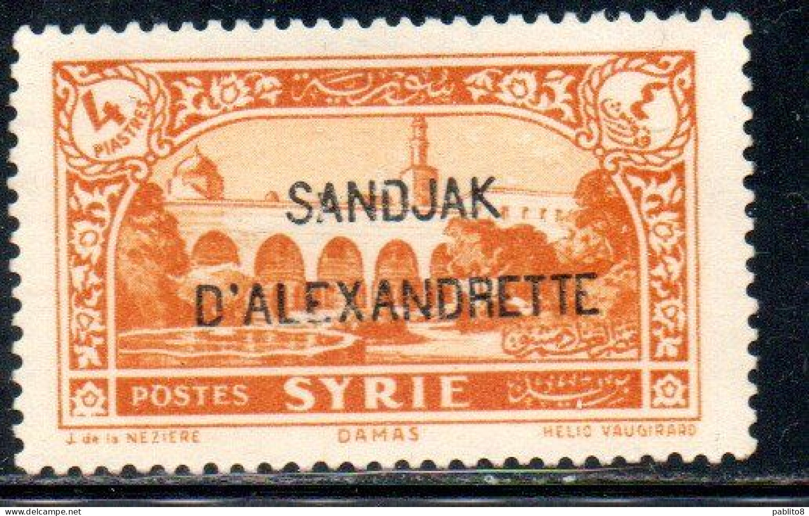 SANDJAK D'ALEXANDRETTE ALEXANDRETTA 1938 OVERPRINTED 4p MLH - Nuovi