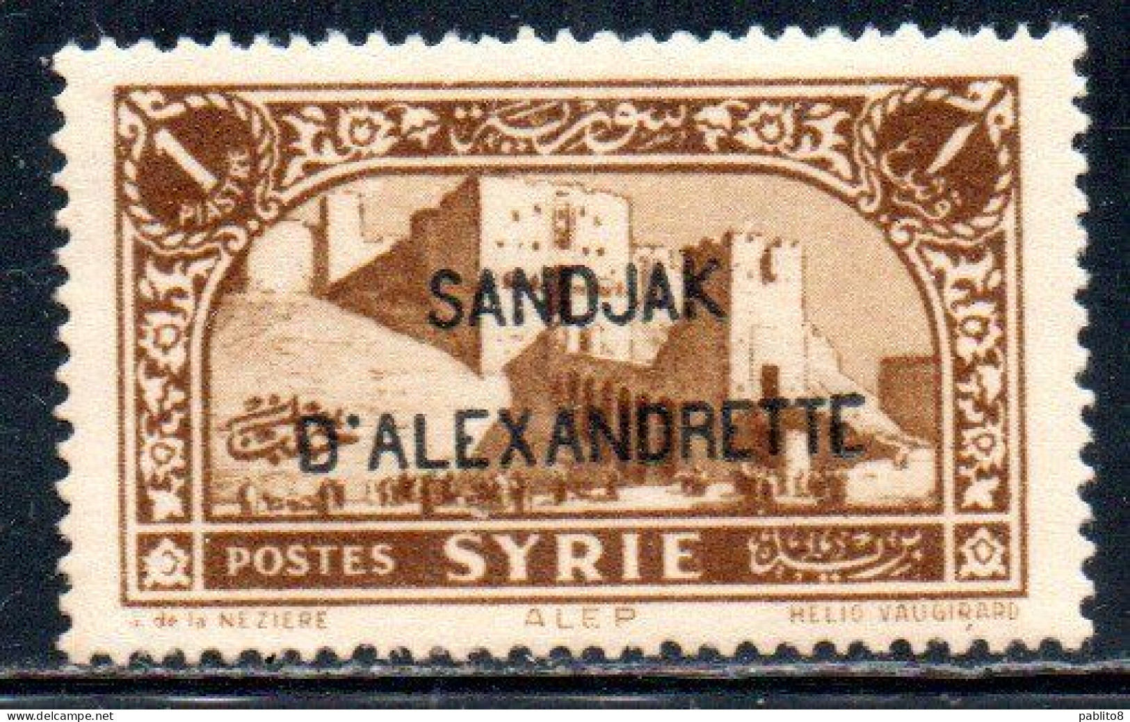 SANDJAK D'ALEXANDRETTE ALEXANDRETTA 1938 OVERPRINTED 1p MLH - Nuovi