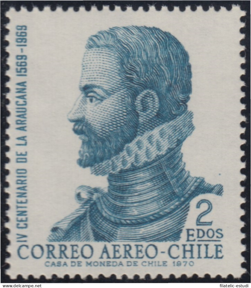 Chile A- 277 1972 Alonso De Ercilla Y Zuniga  MNH - Chili