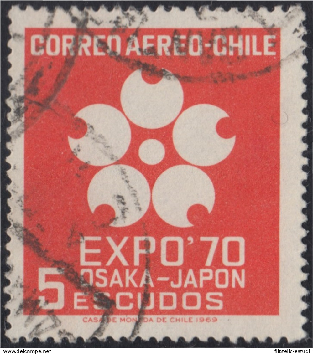 Chile A- 260 1969 Expo 70 Exposición Internacional En Osaka Usado - Chili