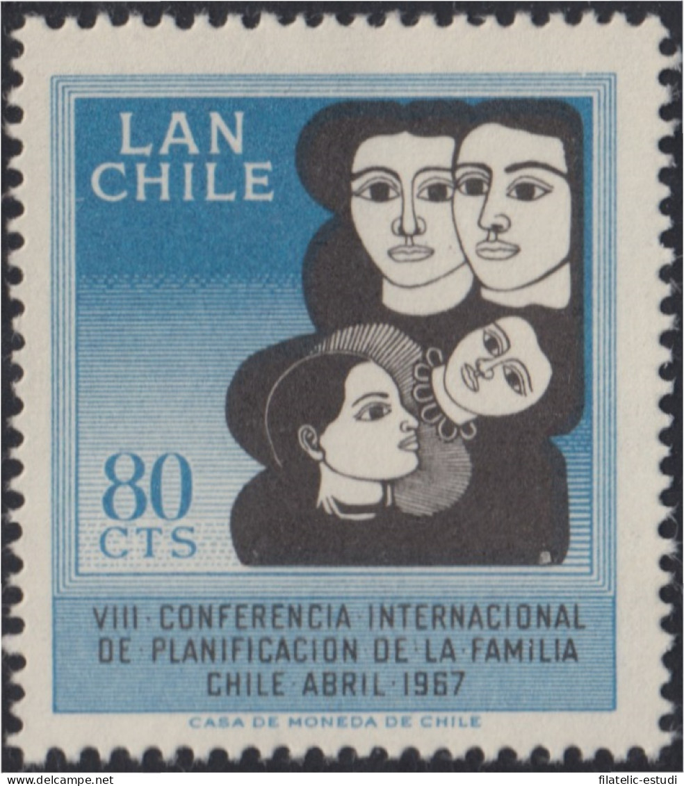 Chile A- 237 1967 Planificación Familiar MNH - Chili