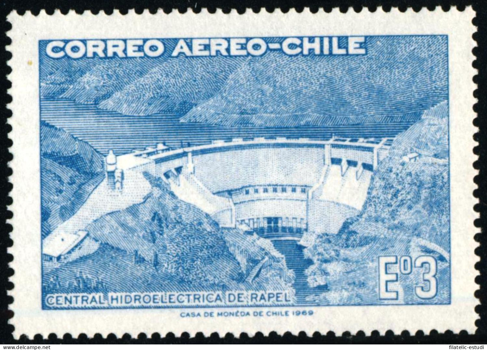 Chile A- 257 1969  Hidroeléctrica   MNH - Chili