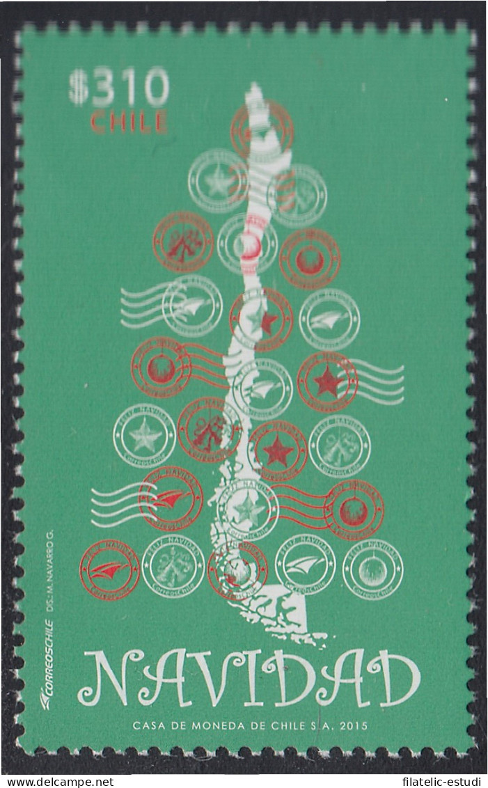 Chile 2086 2015 Navidad Chritsmas MNH - Chili