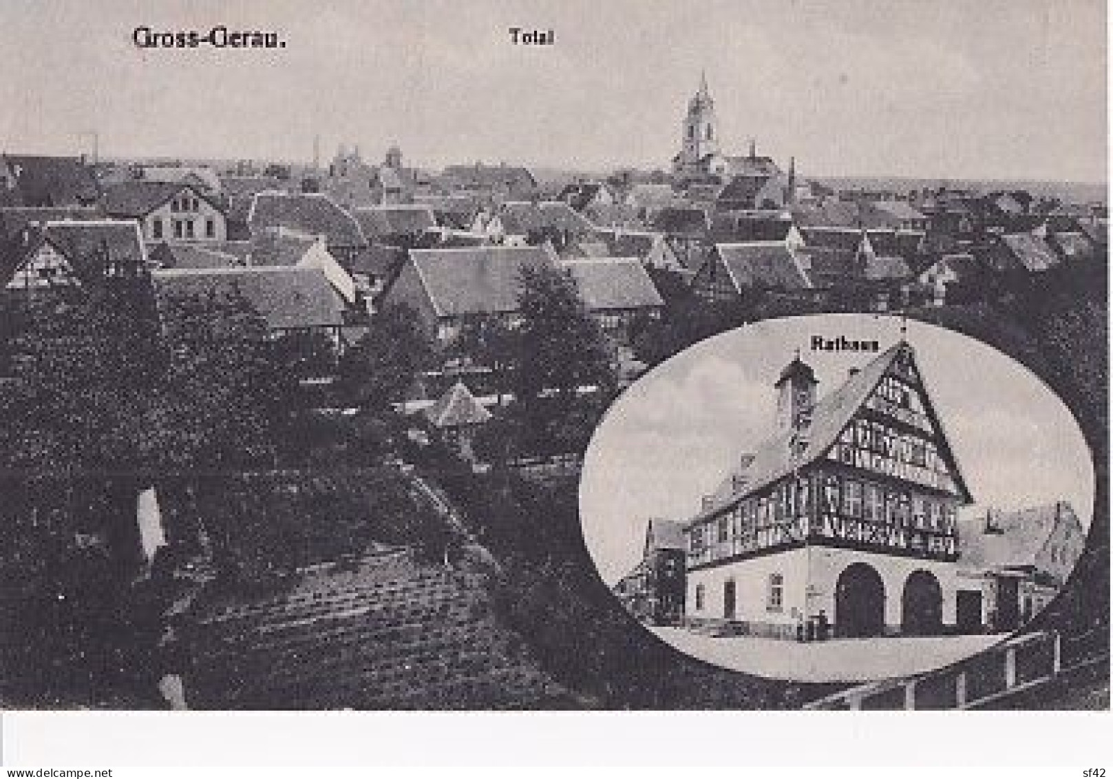 GROSS GERAU                   TOTAL MIT RATHAUS - Gross-Gerau