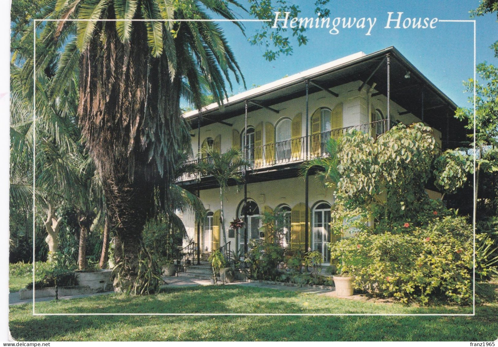 Ernest Hemingway's Home - Posted 1995 - Key West & The Keys