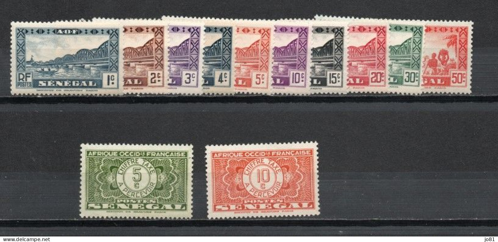 Sénégal Lot De 12 Timbres Différents Neuf Sans Charnière XX MNH - Unused Stamps