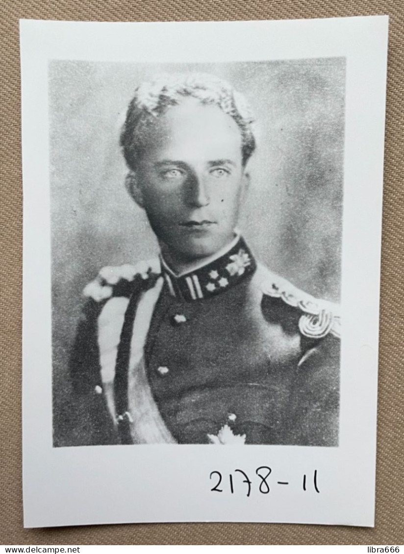 LEOPOLD III Van België (roi Des Belges) - 14 X 10 Cm (REPRO PHOTO! Zie Beschrijving, Voir Description, See Description)! - Beroemde Personen