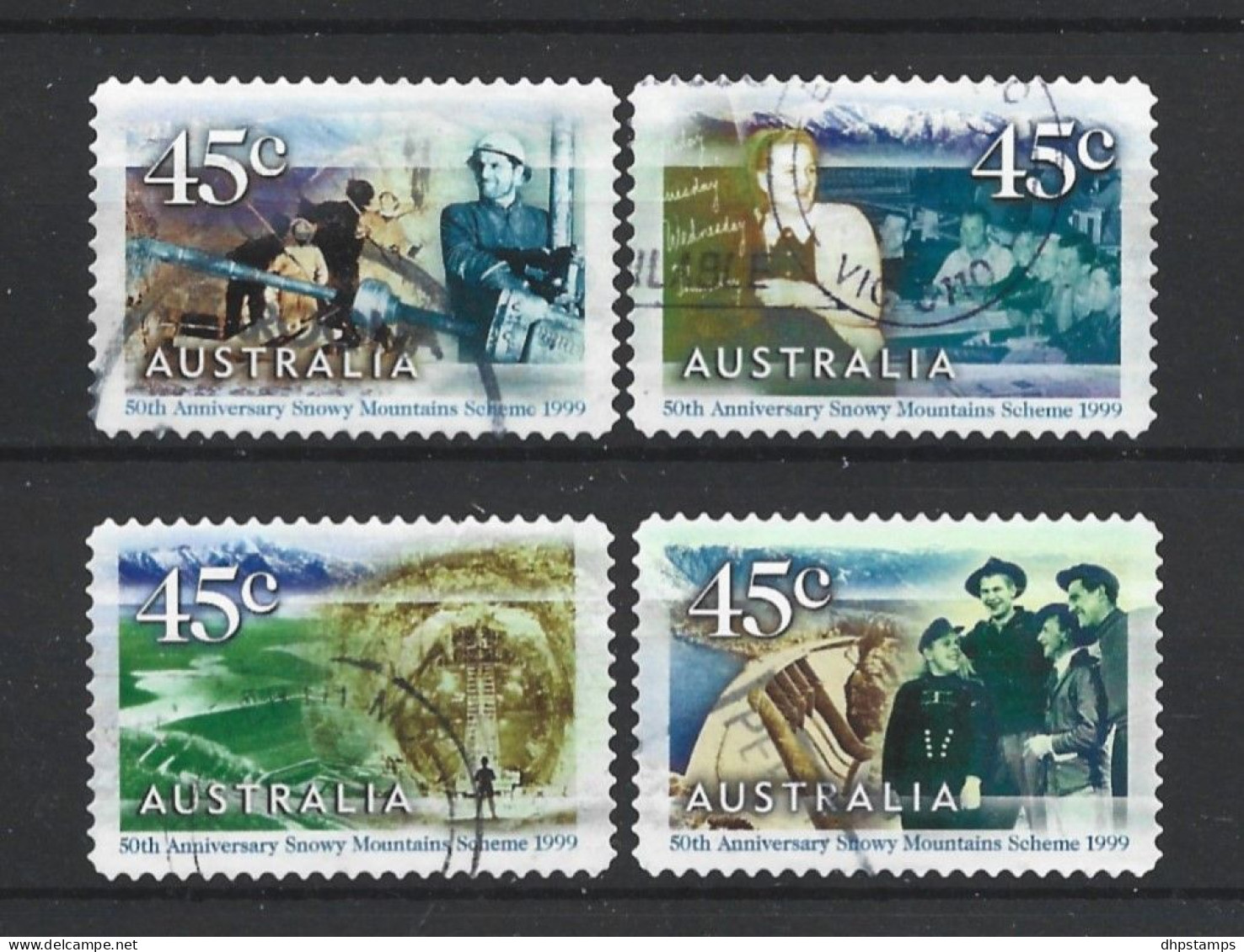 Australia 1999 50 Y. Snowy Mountain Scheme S.A. Y.T. 1761E/1761H (0) - Used Stamps