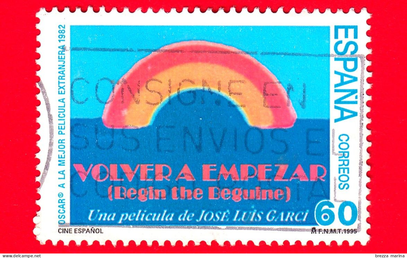 SPAGNA - Usato - 1982 - Cinema - Manifesto Per 'Volver A Empezar', Film Del 1982 Di José Luis Garci - 60 - Used Stamps