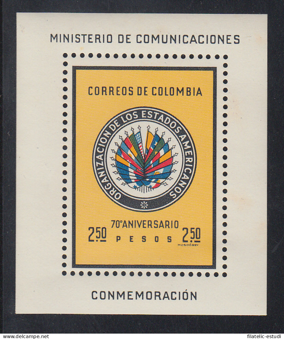 Colombia HB 26 1962  Organización Estados Americanos MNH - Colombia