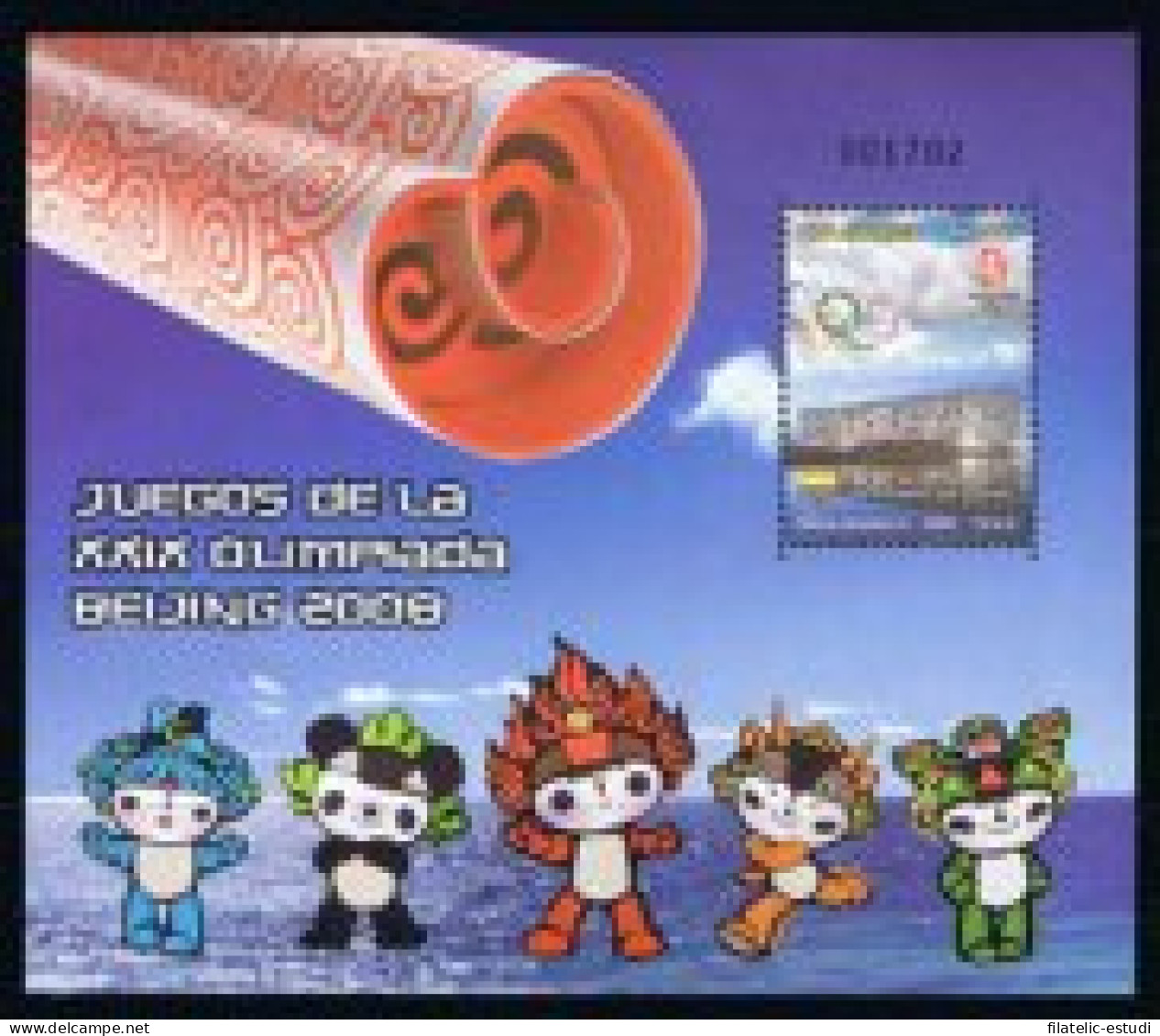 Colombia HB 63 2008 Juegos Olímpicos De Verano De Pekin MNH - Colombia