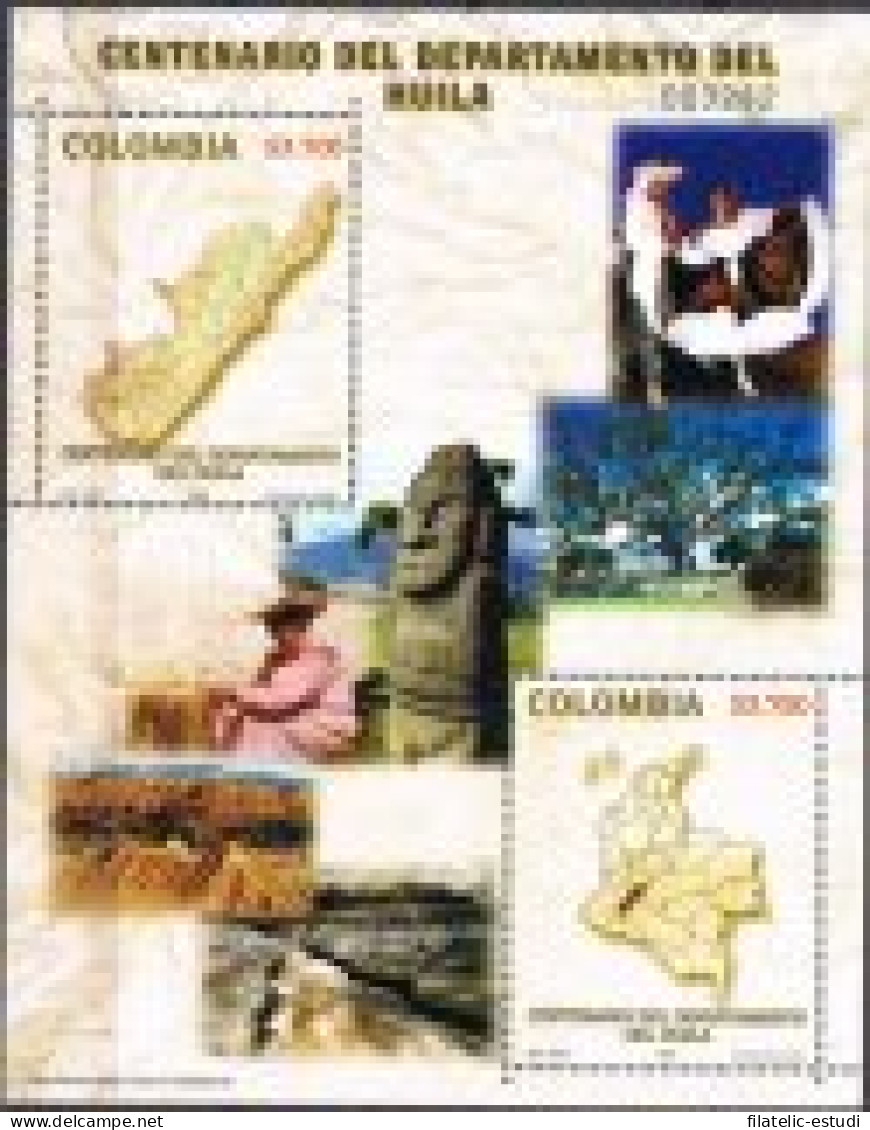 Colombia HB 57 2005 100° Del Departamento De Huila MNH - Colombia