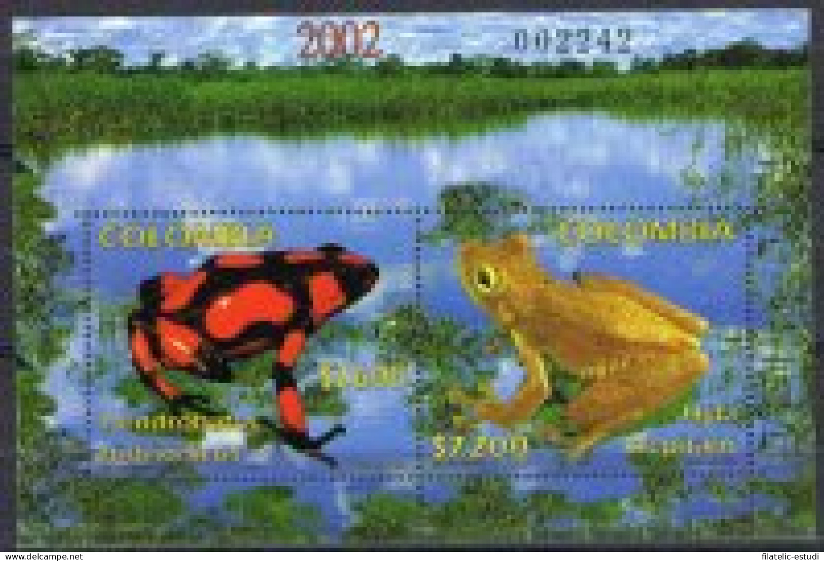 Colombia HB 50 2002 Fauna. Ranas MNH - Colombia