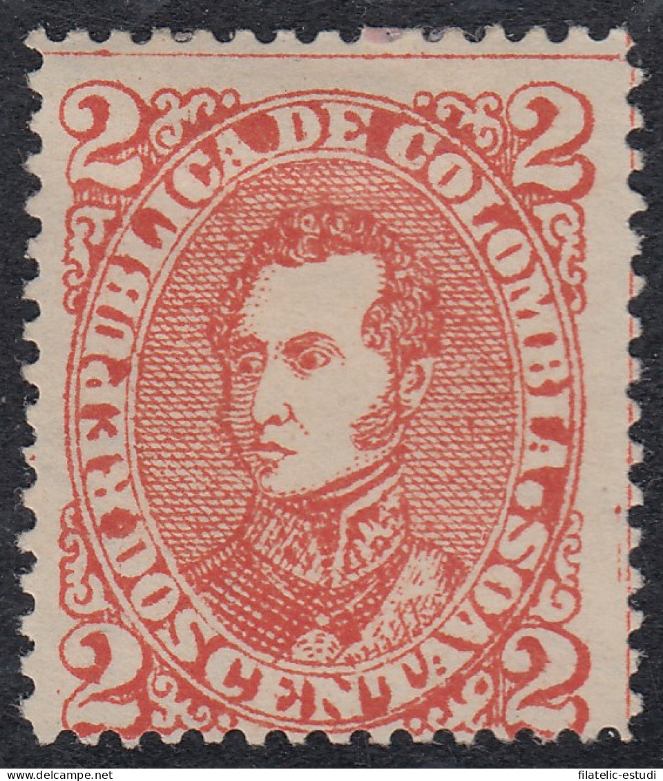 Colombia 85a 1886 Gral. José Antonio Sucre MH - Colombia