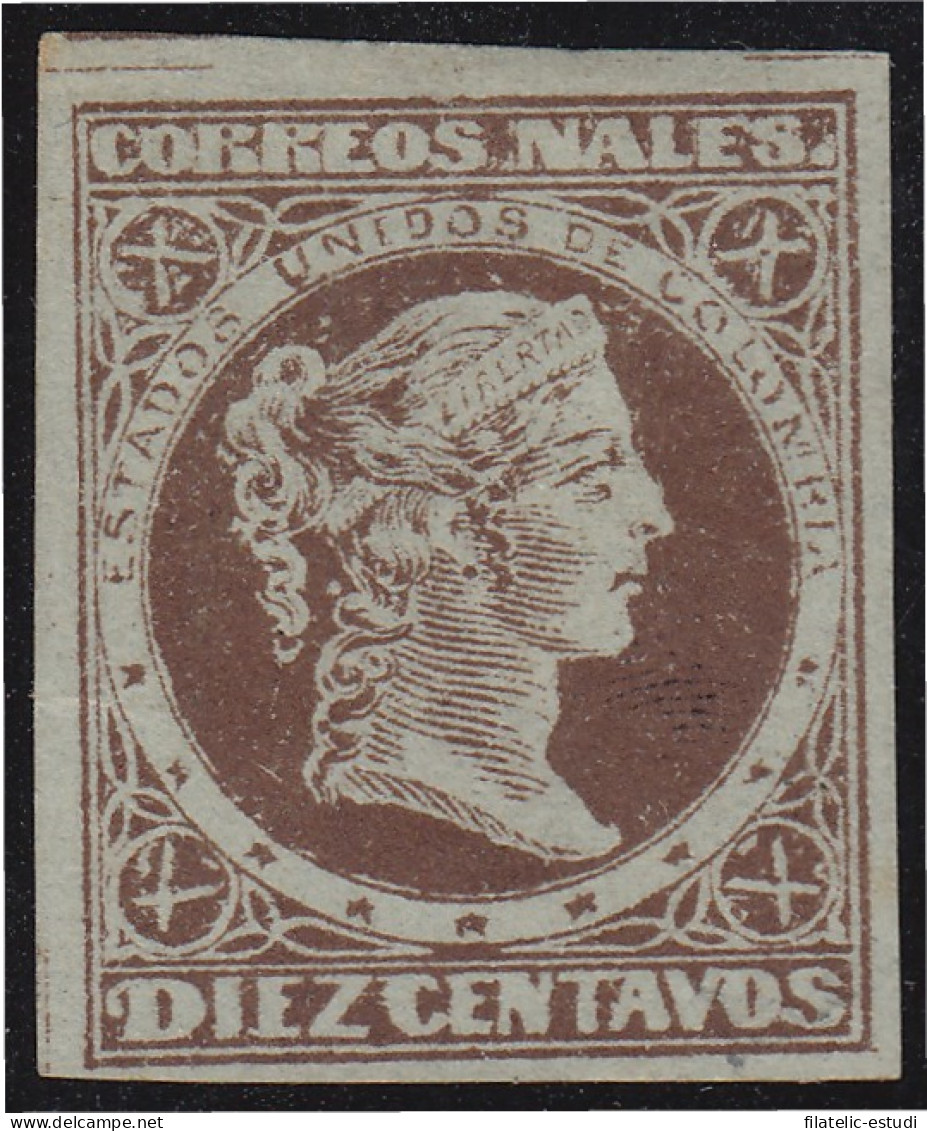 Colombia 55b 1876/80 Libertad Liberty MH - Colombia
