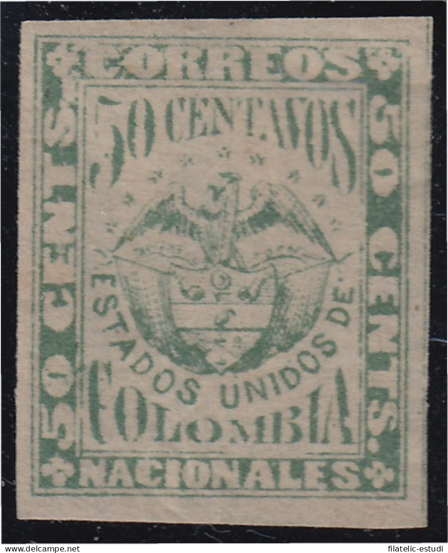 Colombia 57 1876/80 Escudo Shield MH - Colombie