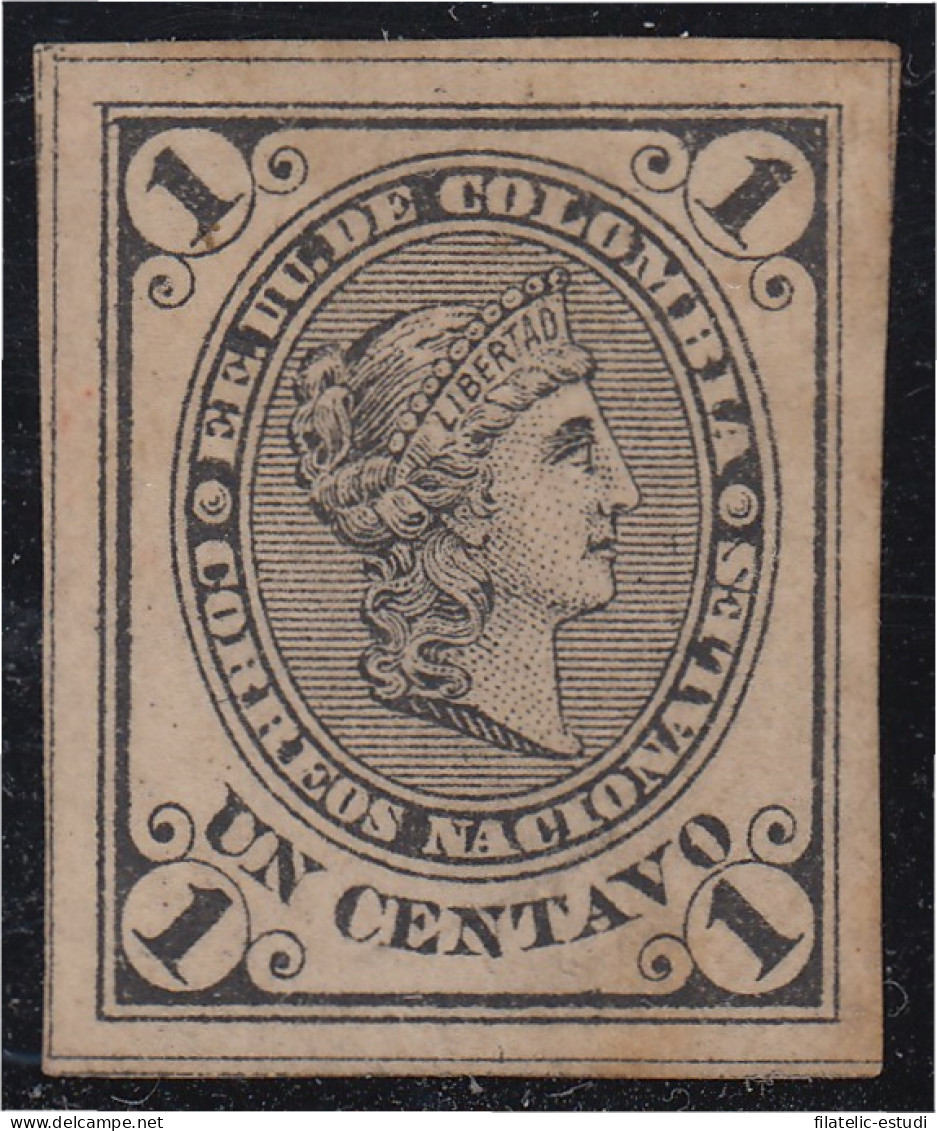 Colombia 65a 1881 Libertad  Liberty MH - Colombie