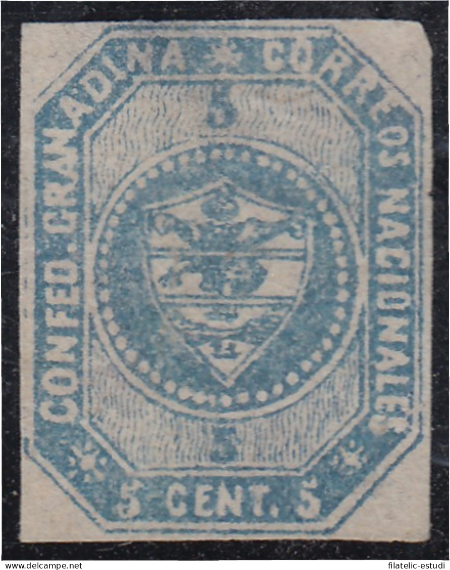 Colombia 3 1859 Escudo Shield MH - Colombia