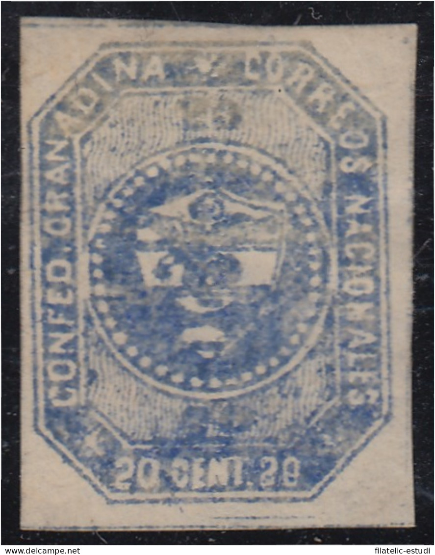 Colombia 5 1859 Escudo Shield MH - Colombia