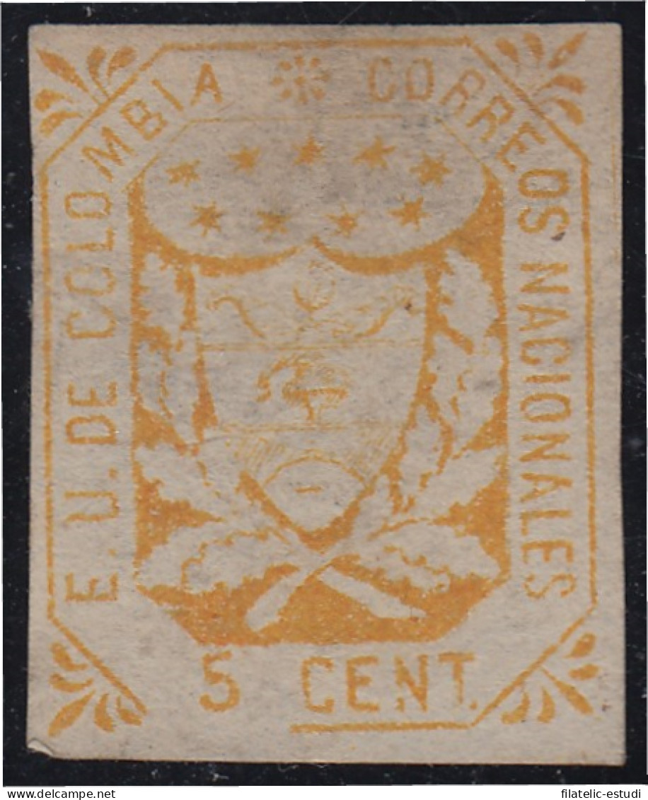 Colombia 23 1864 Escudo Shield Estados Unidos De Colombia  MH - Colombia