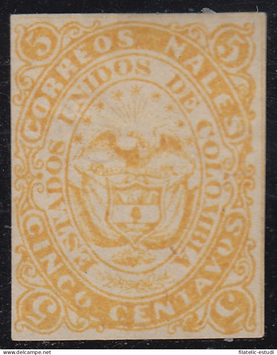 Colombia 41 1868/77 Escudo Shield Estados Unidos De Colombia MH - Colombie