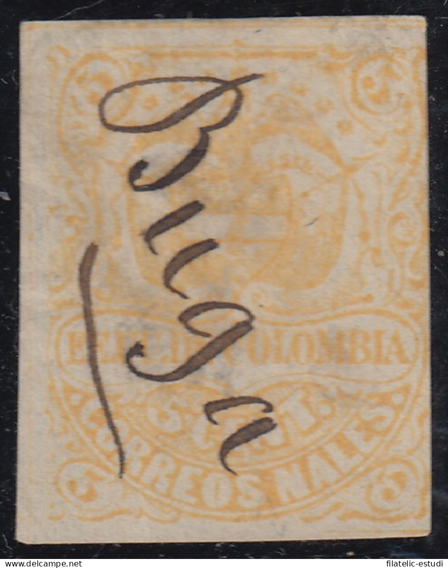 Colombia 51 1870/79 Escudo Shield Usado - Colombia