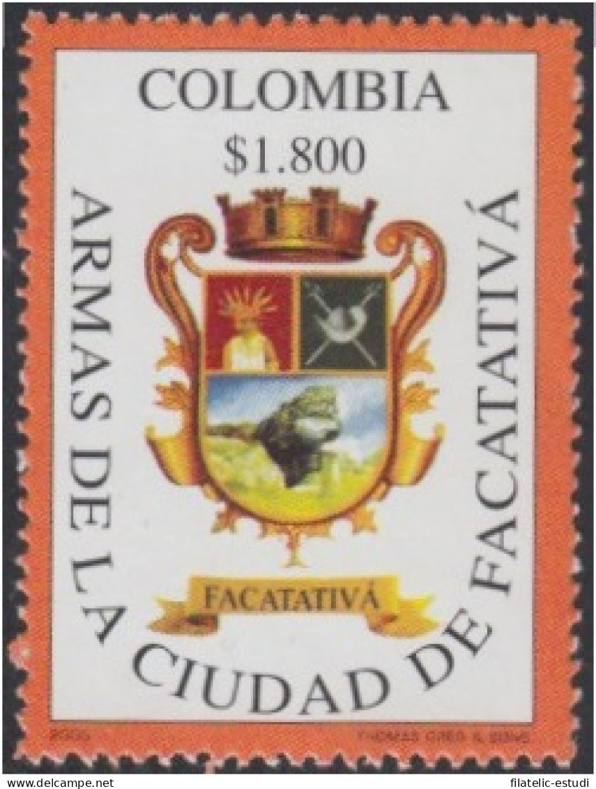 Colombia 1341 2005 Escudo De La Ciudad De Facatativa MNH - Colombia