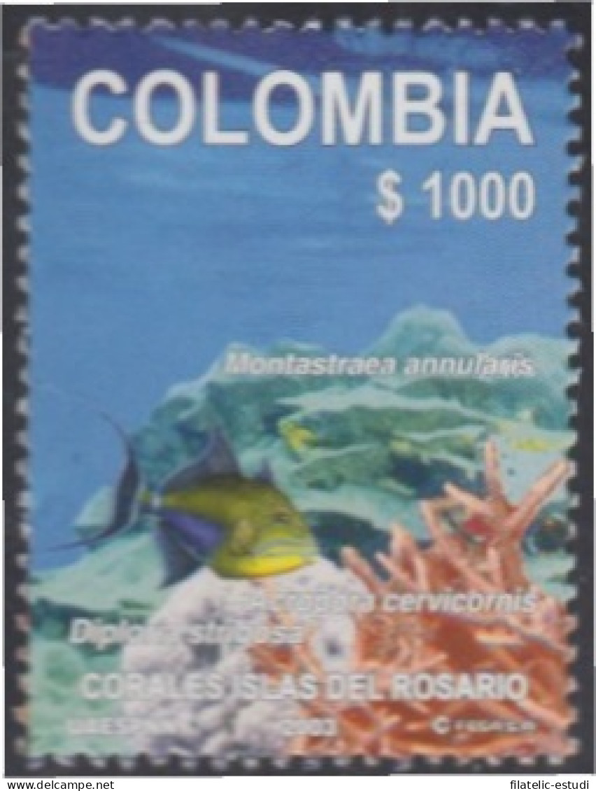 Colombia 1198 2003 Fauna Marina. Corales De Las Islas Rosario MNH - Colombia