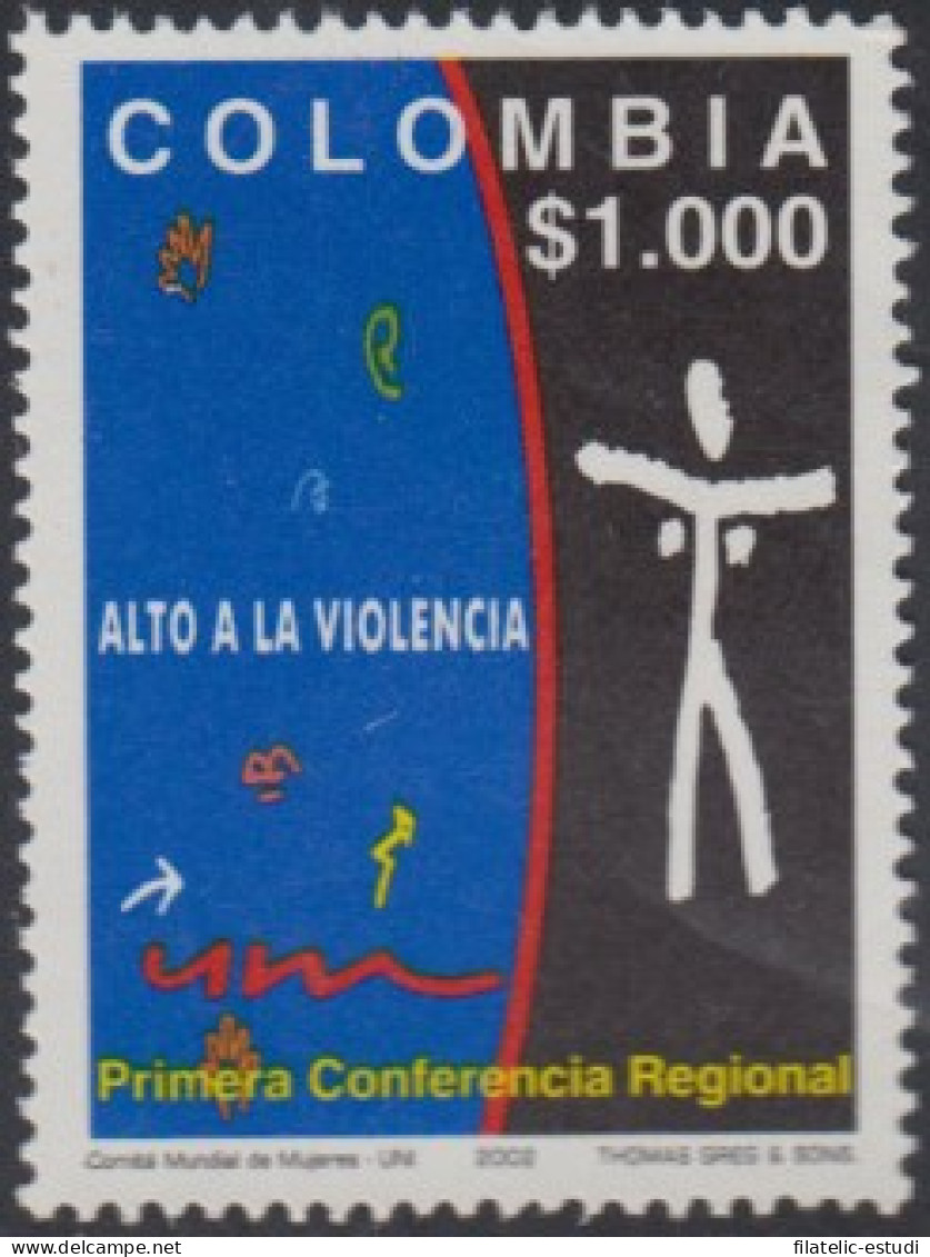 Colombia  1177 2002 Conferencia Regional De UNI MNH - Colombia