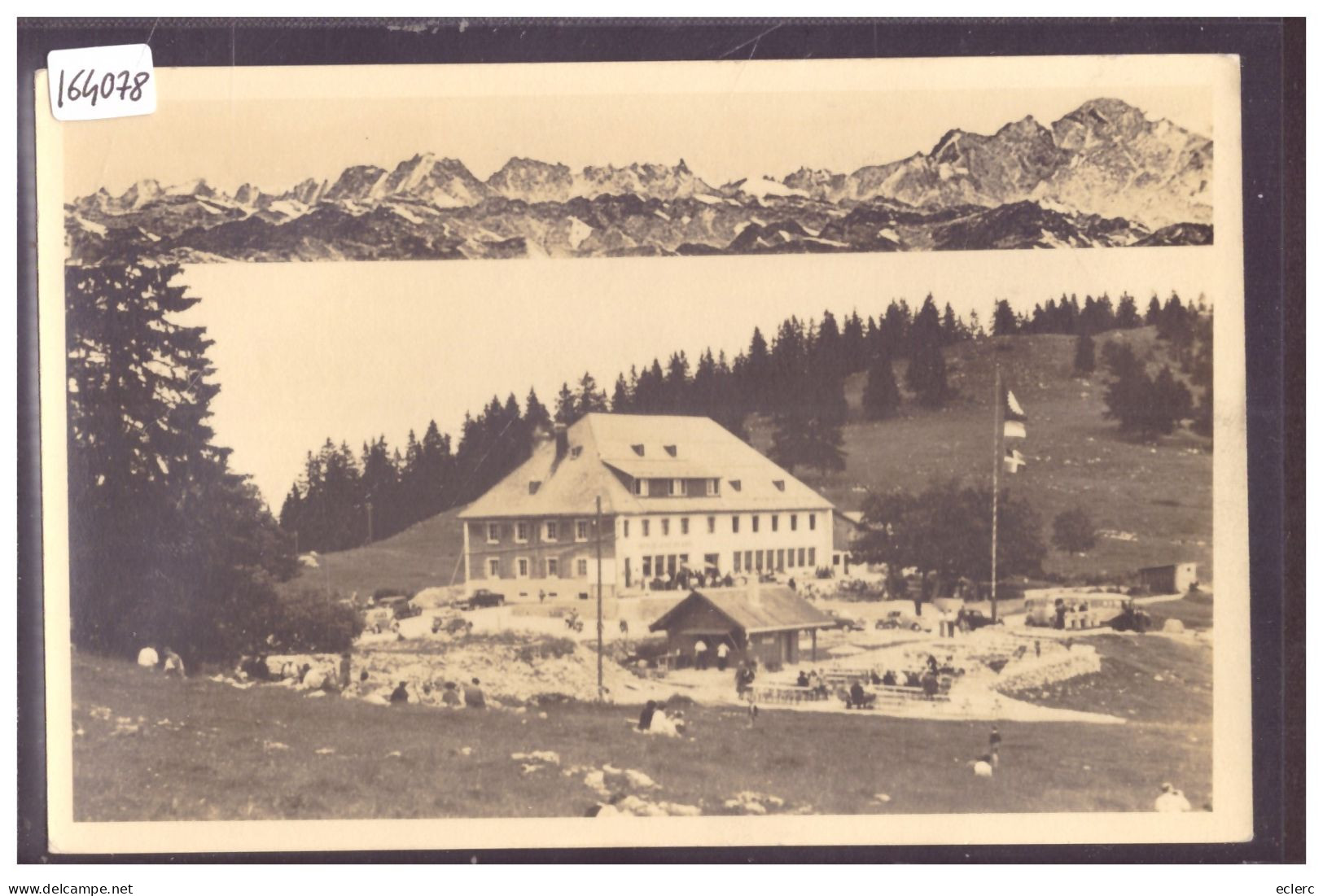 CERNIER - HOTEL DE LA VUE DES ALPES - TB - Cernier