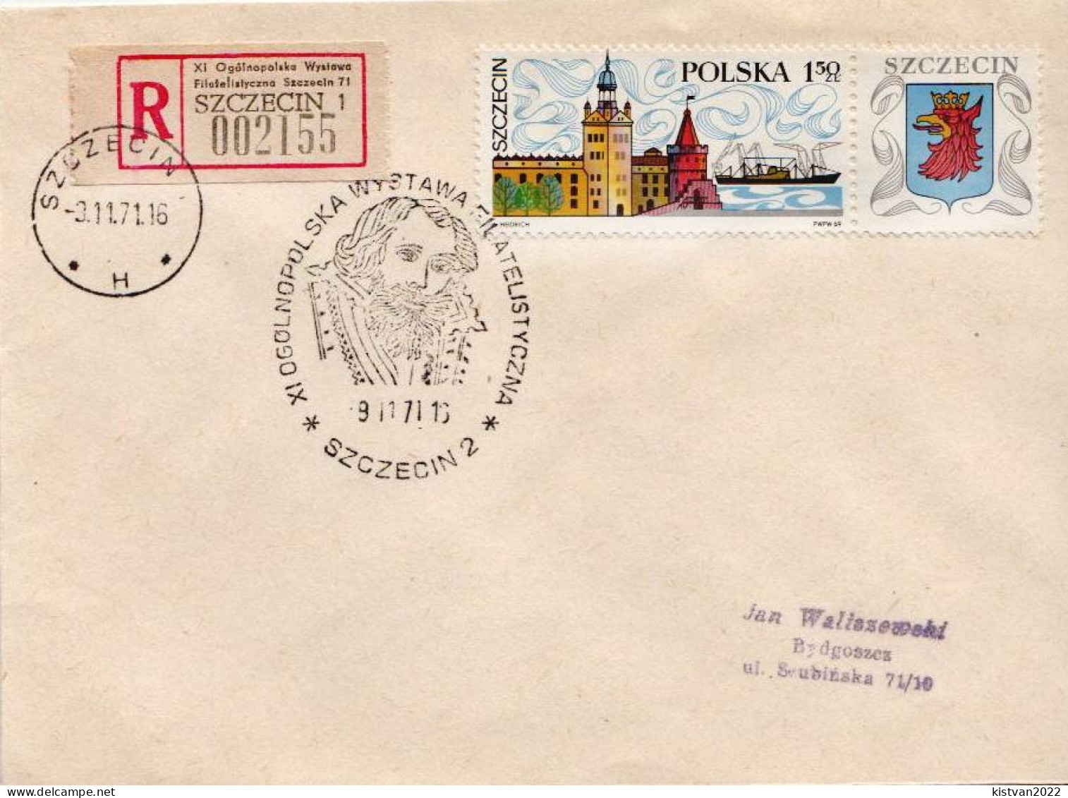 Postal History: Poland 5 R Covers With Special Cancels - Briefe U. Dokumente