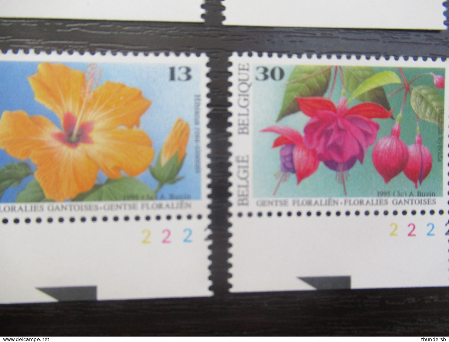 2589/91 'Gentse Floraliën' - Volledige Set Plaatnummers - Postfris ** - 1991-2000