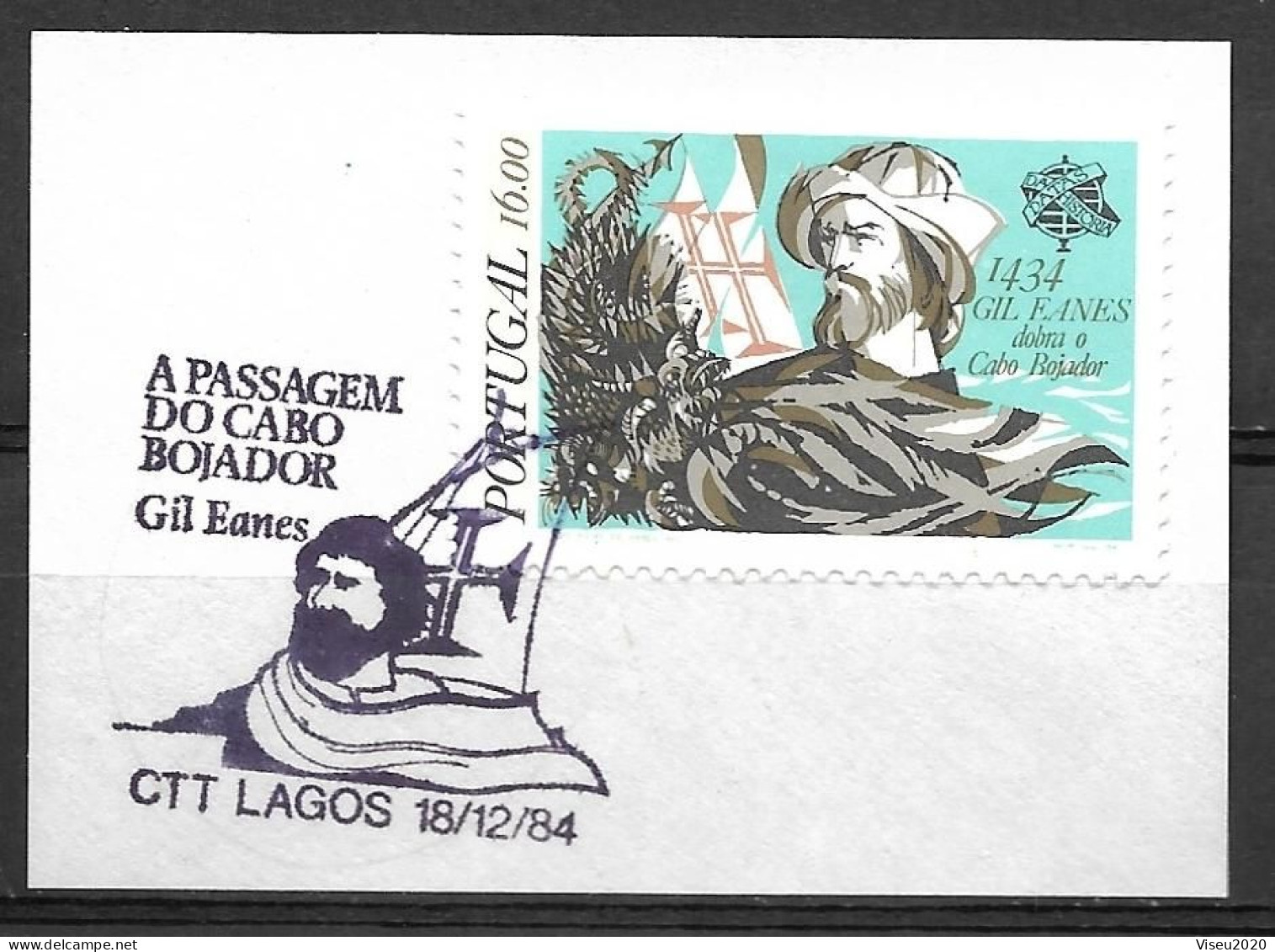 Portugal, 1984 - A Passagem Do Cabo Bojador - Lagos - FDC