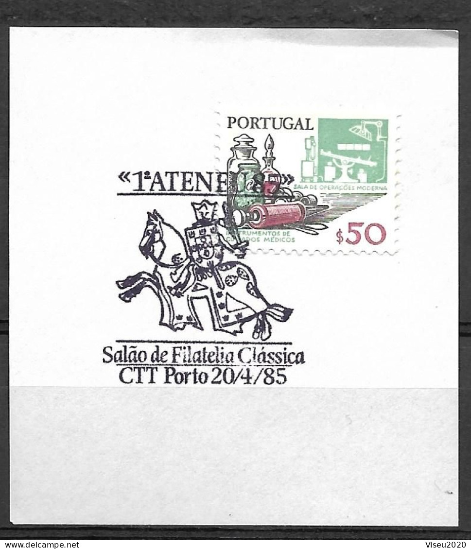 Portugal, 1985 - Salão De Filatelia Clássica Porto 85 - FDC