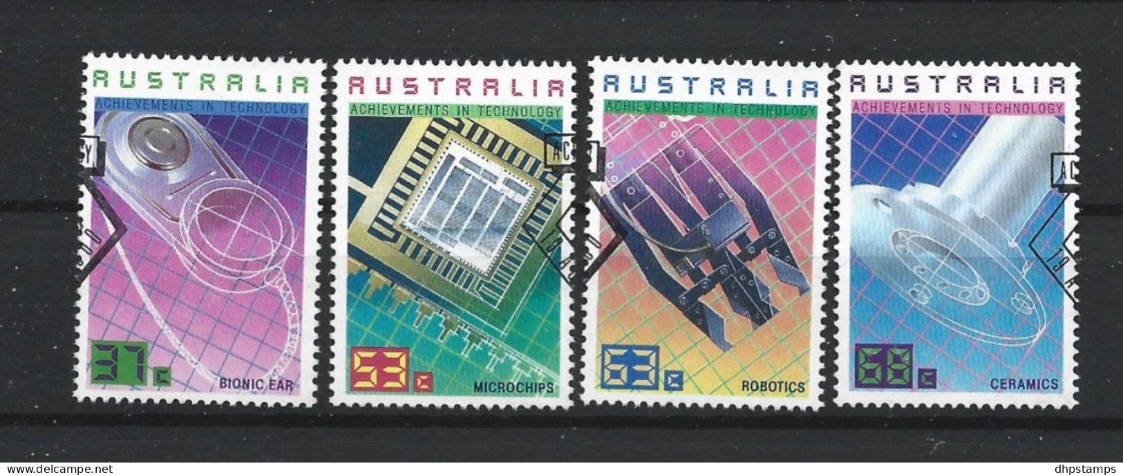 Australia 1987 Technology Y.T. 1022/1025 (0) - Used Stamps