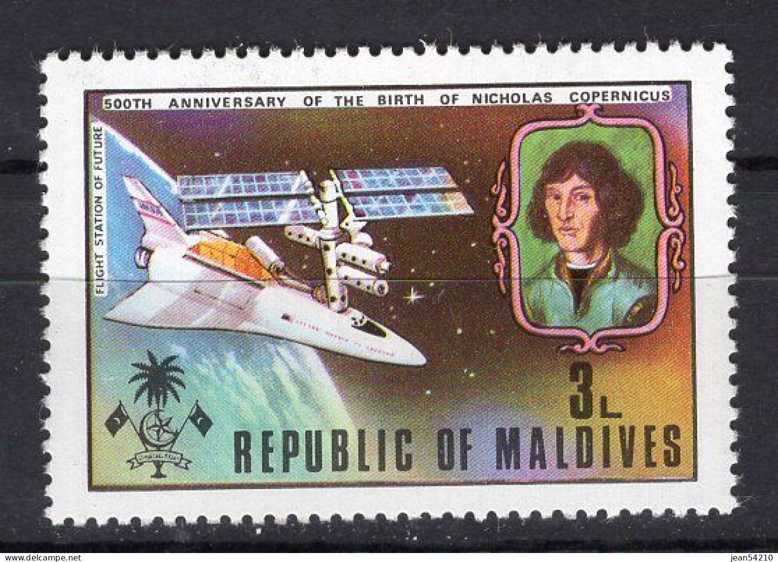 MALDIVES - Timbre N°460 Neuf - Malediven (1965-...)