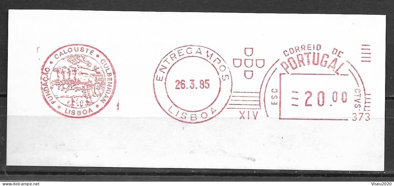 Portugal, 1985 - Fundação Calouste Gulbenkian - FDC