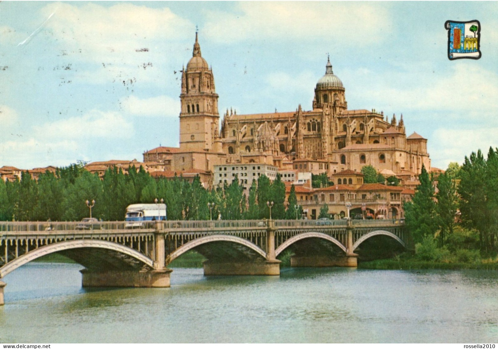 Cartolina  SPAGNA SALAMANCA CATTEDRALE SPAIN Postcard ESPANA Tarjeta Postal - Salamanca