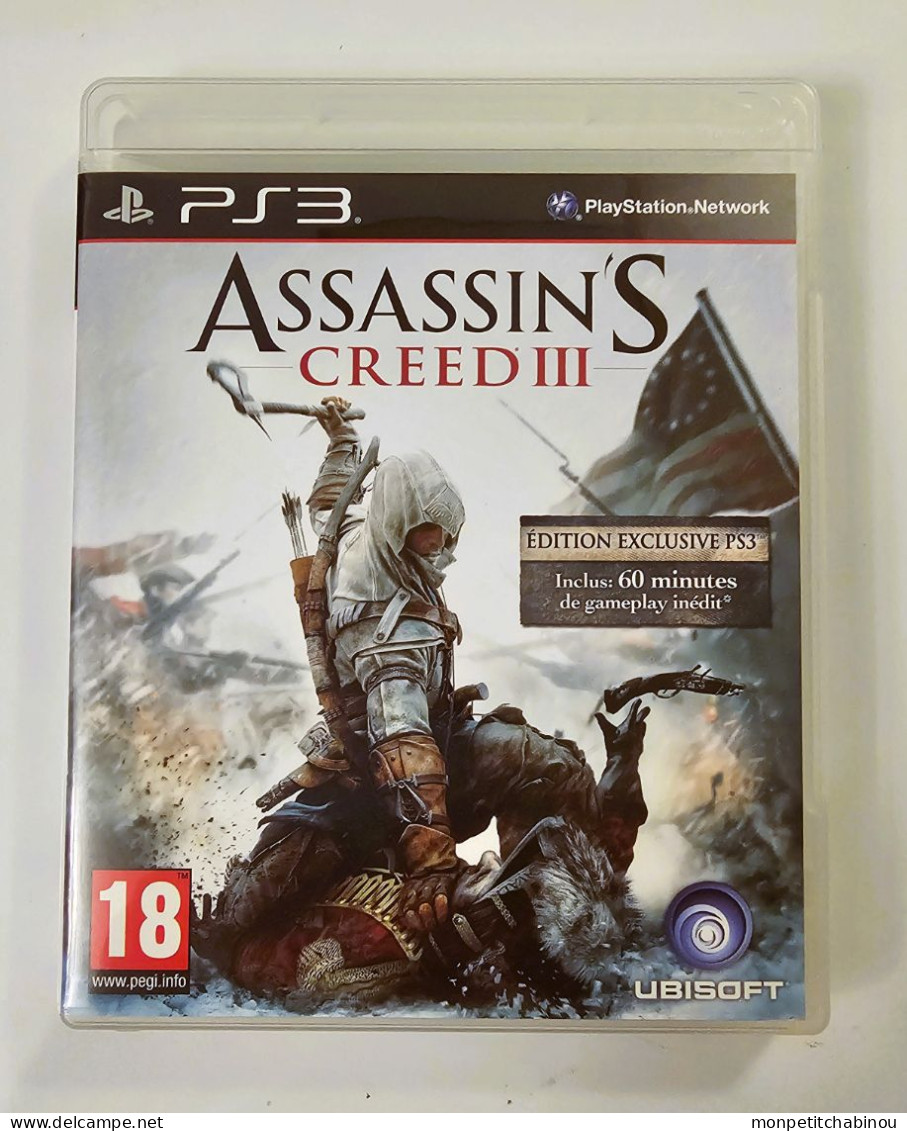 Jeu Vidéo PS3 : ASSASSIN'S CREED 3 - PS3