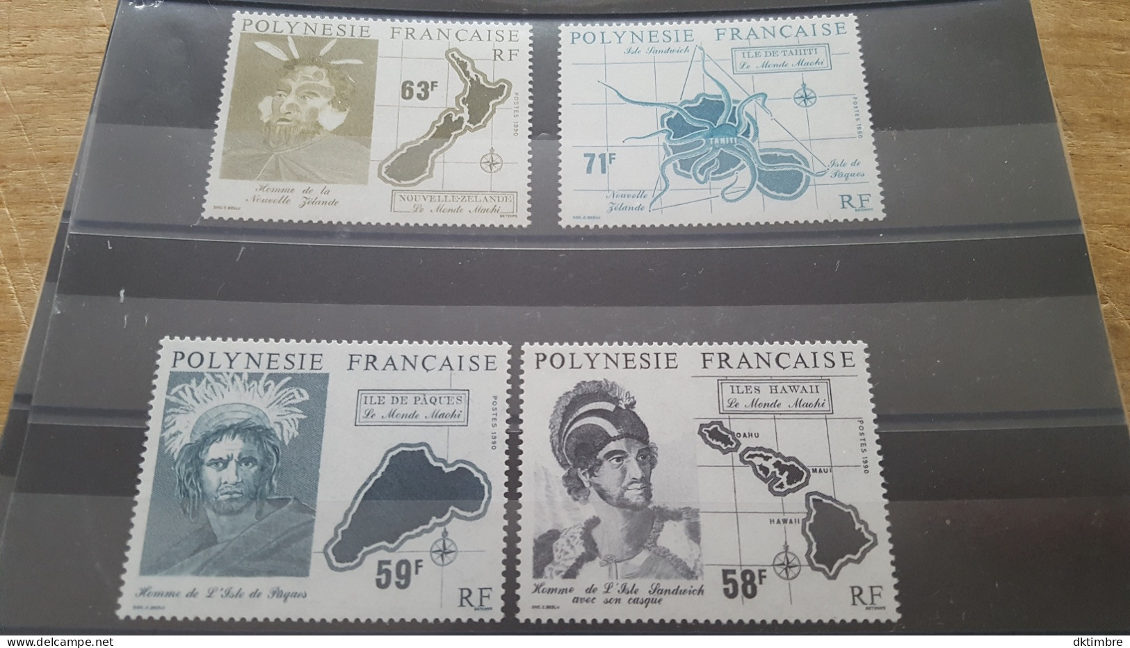 LOT659221 TIMBRE DE COLONIE FRANCAISE POLYNESIE NEUF** N°354/357 - Collections, Lots & Series
