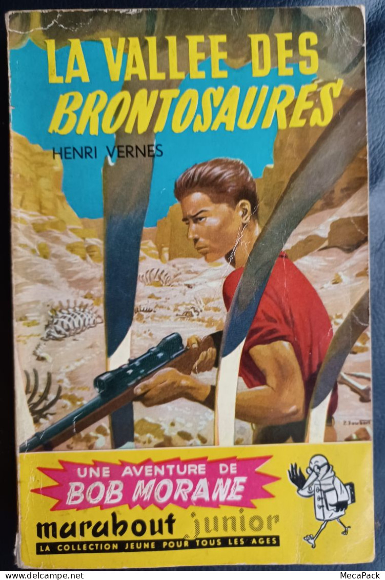 Bob Morane - Henri Vernes - La Vallée Des Brontosaures (1955) - Adventure