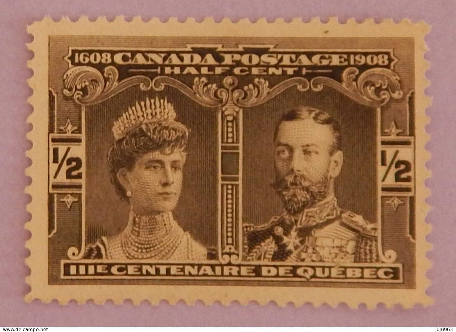 CANADA YT 85 NEUF(*)MNG "PRINCESSE ET PRINCE DE GALLES" ANNÉE 1908 - Nuevos